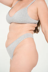 Triangle Bra Dipped Thong Set